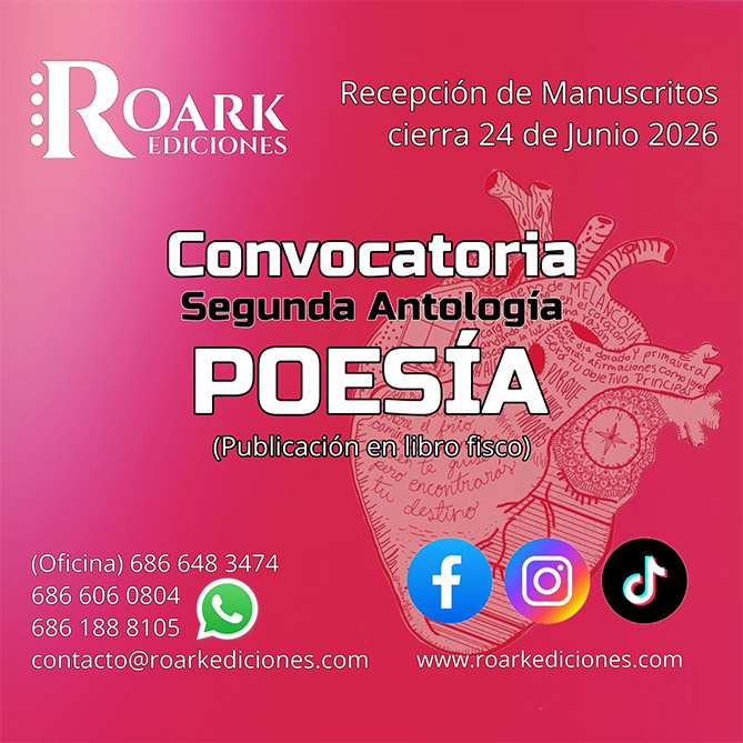 poesia 2026, convocatoria para antologia
