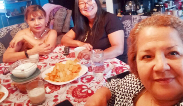 Teodola, Minica y Beatriz, escritoras de Mexicali