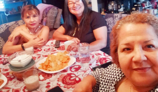 Teodola, Minica y Beatriz, escritoras de Mexicali